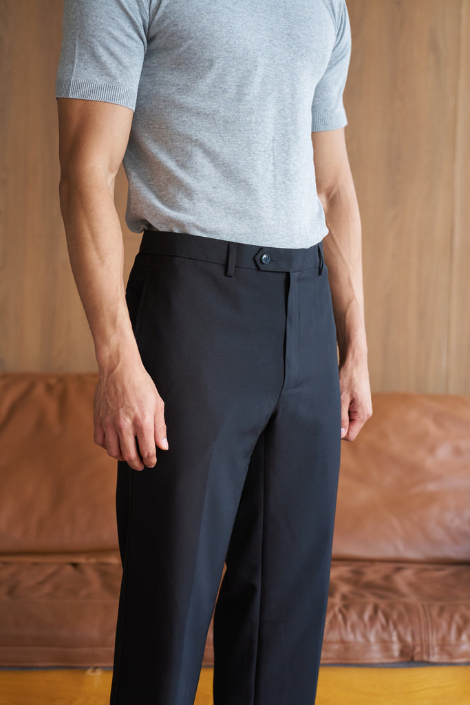 Black - Eric tailored trousers