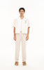 White Linen Coastal short sleeve shirt