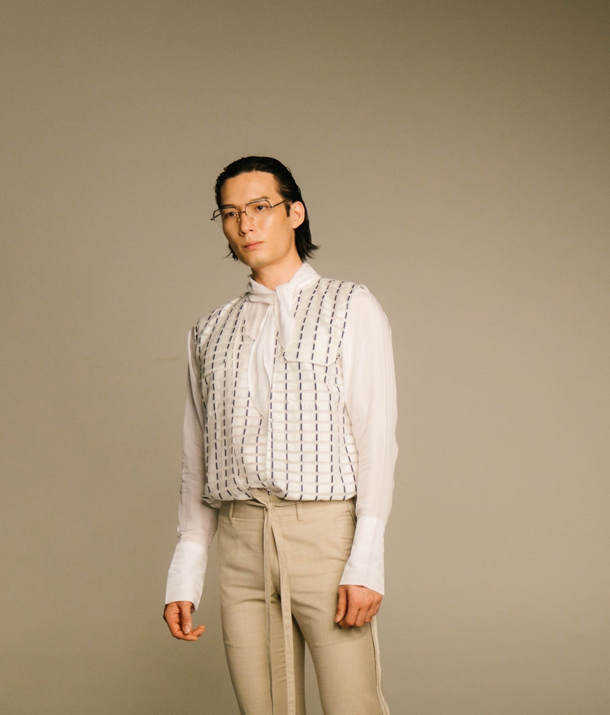White - Bowtie Perry shirt
