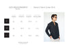 White - stand V neck collar shirt