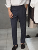 Midnight Rafael pleated trousers
