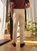 Beige linen - Landon belts trousers