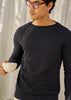 Navy - Merino Knitted Jumper