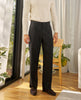 Black harry-leg trousers