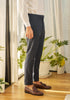 Navy - carrot trousers