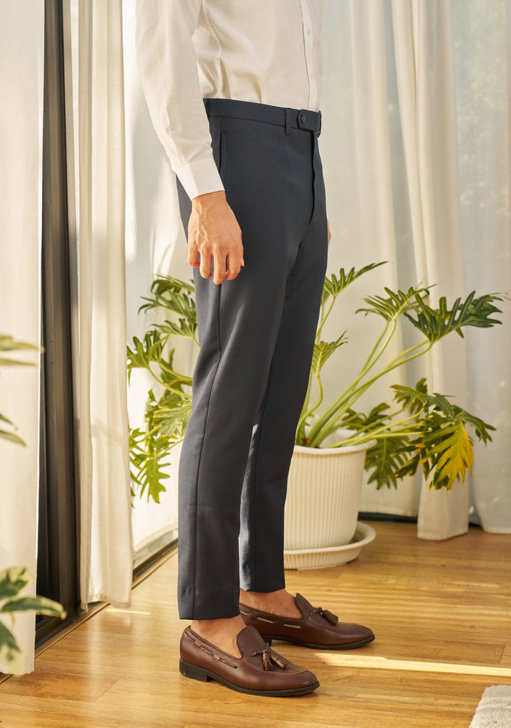 Navy - carrot trousers