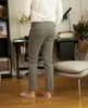 Grey - pieter double belts trousers