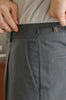 Dark grey - harry with belt trousers