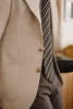 Beige - linen suit