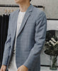 Grey square suit