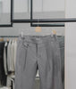 Smoke grey - Simon with pleated trousers