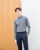 Navy wool with frontline trousers